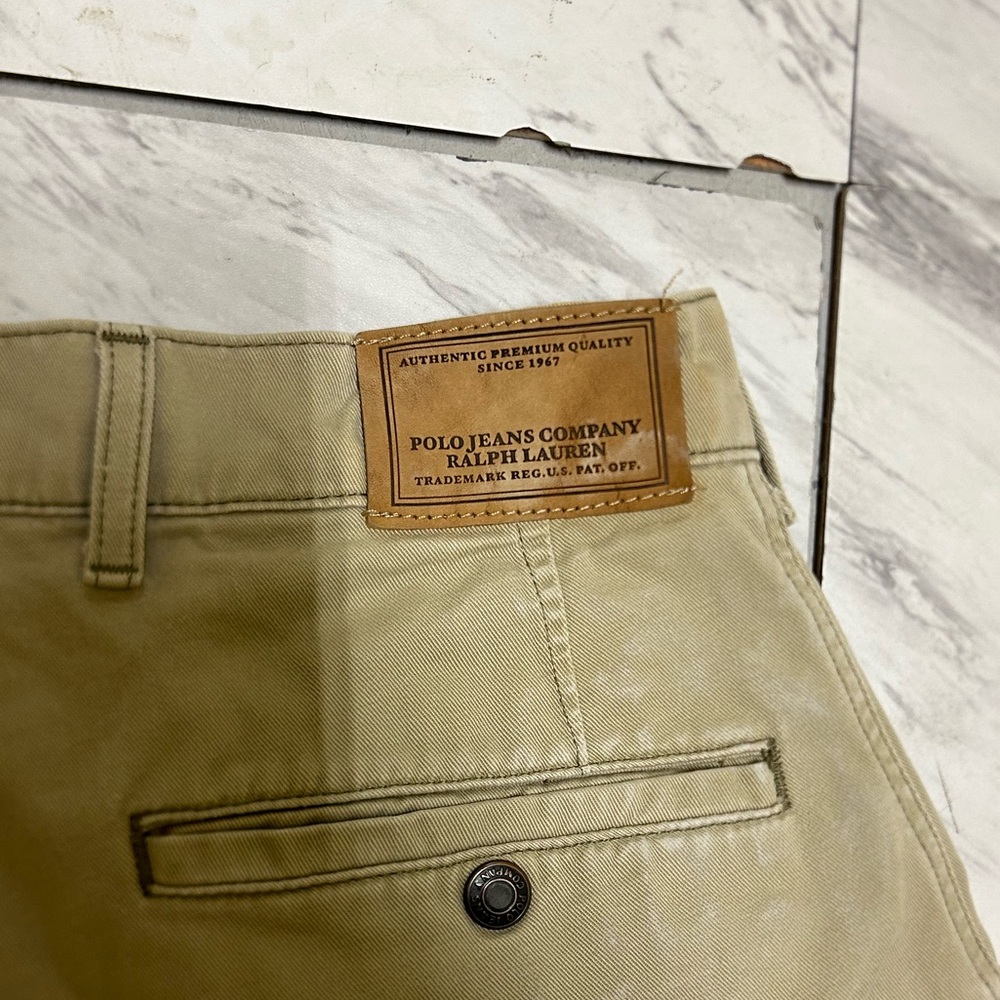 Vintage Polo Jeans Co Ralph Lauren Shorts Mens 38 Military Cargo Paratrooper Y2K - Picture 5 of 5